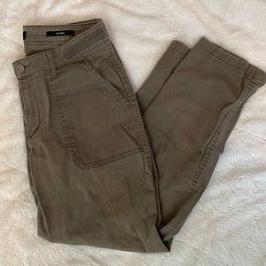 Jones New York — Army Green Chinos — Size 8